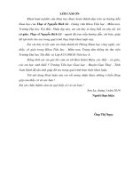 Ứng dụng phương pháp dùng chữ thay số trong giải toán TH 