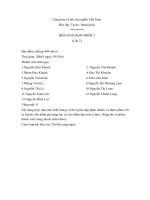 biên bản họp nhóm các môn khối kinh tế