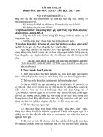 bài thu hoạch bồi dưỡng thường xuyên