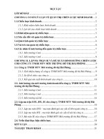 Lập ma trận IE đề xuất chiến lược kinh doanh cho 1 công ty