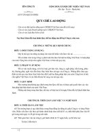 MẪU NỘI QUY LAO ĐỘNG CÔNG TY