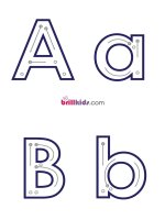 Bảng chữ cái tập viết cho bé