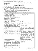 Giáo án môn khoa học lớp 5 tiết 41, 42