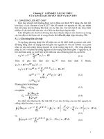 LIÊN KẾT VÀ CẤU TRÚC  CỦA KIM LOẠI CHUYỂN TIẾP VÀ BÁN DẪN