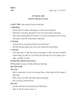 Giáo án mỹ thuật lớp 8 năm học 2016 2017