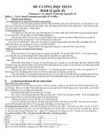 115028309 đề cương học phần kinh tế quốc tế