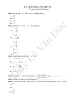 LVĐ đề THI ĐÁNH GIÁ NĂNG lực số 1