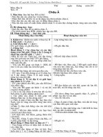 Giáo án địa lý lớp 5 tiết 19 đến 33