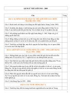 DE CUONG PHAN LICH SU THE GIOI LOP 12