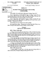 Thông tư 272013 TTBLDTBXH quy định thành lập trung tâm huấn luyện ATLĐ