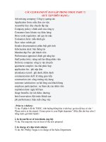 CÁC cụm từ HAY gặp TRỌNG TIENG ANH