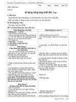 Giáo án môn khoa học lớp 5 tiết 43, 44