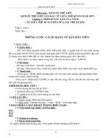 giáo án lịch sử 8 cả năm