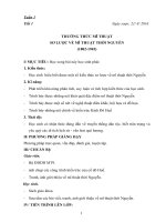 Giáo án mỹ thuật lớp 9 năm học 2016 2017