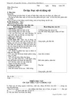 Giáo án môn khoa học lớp 5 tiết 61,70