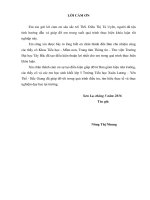 Biện pháp bồi dưỡng năng lực cảm thụ văn học cho HS lớp 5 trường tiểu học xuân lương   yên thế   bắc giang 