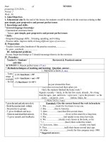 giáo án ôn thi THPT môn tiếng anh