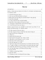 Báo cáo thực tập kế toán: Thực trạng công tác kế toán tại công ty cổ phần tập đoàn đầu tư Thăng Long