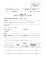 Mẫu số 09-MST: Thông báo về việc người nộp thuế chuyển địa điểm