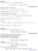 vẻ đẹp bất đẳng thức qua những đề thi