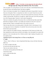 Bài tập luyện đọc Tiếng Anh trình độ cơ bản: My Garden