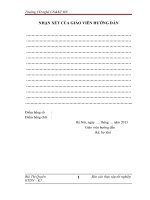 Báocáo thực tập kế toán: Hạch toán nghiệp vụ kế toán tại công ty TNHH Kiến trúc Milan