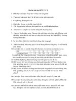 Tài liệu ôn tập môn Thủy văn công trình