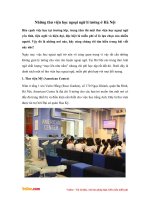 Những thư viện học ngoại ngữ lí tưởng ở Hà Nội