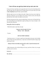 Cách viết đơn xin nghỉ học dành cho học sinh, sinh viên