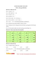 Đề thi Violympic Toán lớp 3 vòng 1 năm 2016-2017