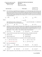 tuyển tập các đề thi môn vật lý 2016  2017 .đề 25