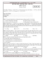 tuyển tập các đề thi môn vật lý 2016  2017 .đề 2