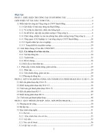 Thuyết minh hoàn chỉnh phương án kỹ thuật đóng tàu dầu