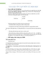 TÀI LIỆU ôn tập môn xã hội học