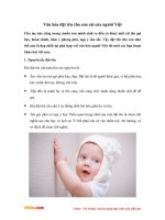 Văn hóa đặt tên cho con cái của người Việt