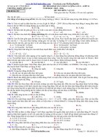 tuyển tập các đề thi môn vật lý 2016  2017 .đề 21