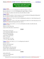 Mot so bai toan dem co ban BG 