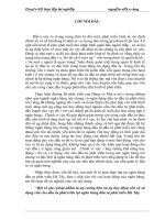 Đề tài “Một số giải pháp nhằm tăng cường khả năng huy động vốn và sử dụng vốn cho đầu tư phát triển tại ngân hàng đầu tư phát triển Hà Tây