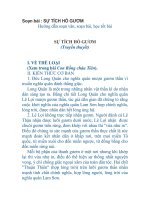 Soạn bài văn sự tích hồ gươm