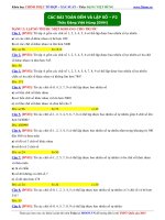 Cac bai toan dem va lap so p2 BG 