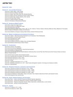 Danh  mục các phép thử của ASTM