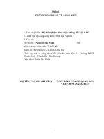 Bộ thí nghiệm dòng điện không đổi Vật lí 11