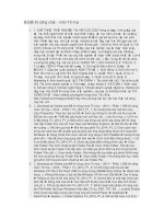 Bộ đề thi công chức môn tin học