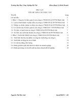 Báo cáo thực tập QTKD: Tình hình sản xuất kinh doanh của công ty TNHH SX DVTM Minh Anh