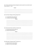 DẠNG TOÁN có lời văn lớp 3