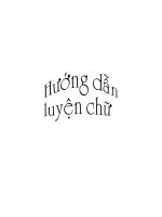 Hướng dẫn chi tiết viết các chữ cái Tiếng Việt