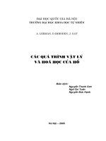 Các quá trình vật lý và hóa học của hồ (Nguyen Thanh Son, Nguyen Duc Hanh, Ngo Chi Tuan dich)