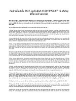 Luật đấu thầu 2013