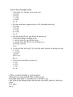 100 câu trắc nghiệm khoa học xã hội kỳ thi đánh giá năng lực hs