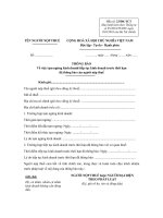 Mẫu số 23/ĐK-TCT: Thông báo việc tạm ngừng kinh doanh/tiếp tục kinh doanh của người nộp thuế